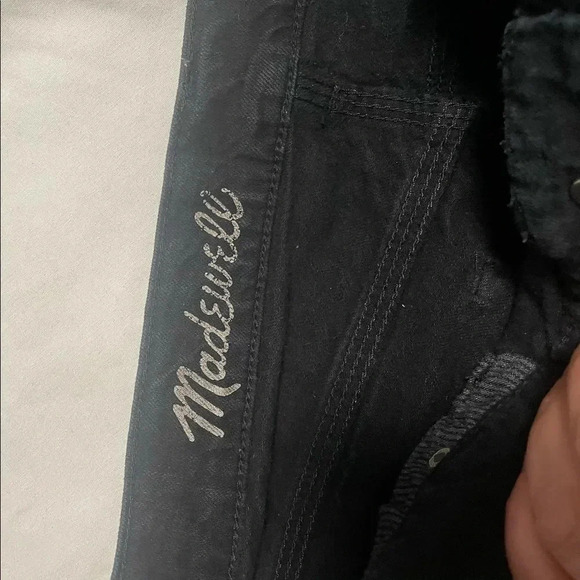 Madewell denim black‎ shorts size 28 - Picture 3 of 4